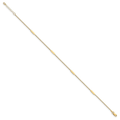 Polished w/1 in ext. Anklet