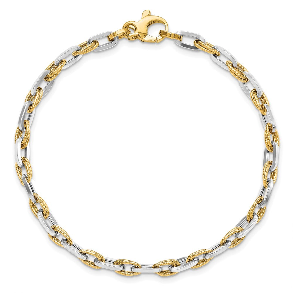 Polished D/C Bracelet 7.5"