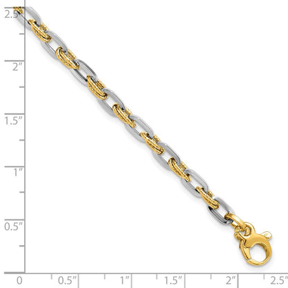 Polished D/C Bracelet 7.5"