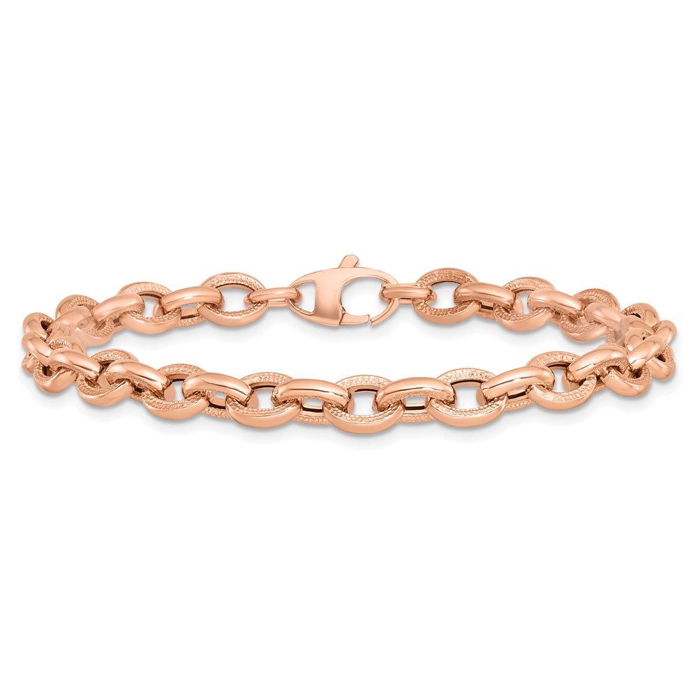 Textured Link Bracelet 7.5"