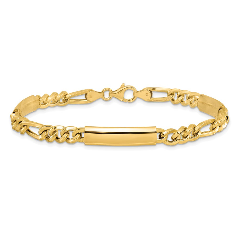 Men's Polished Fancy Link Bracelet 8.5" - 6.11mm