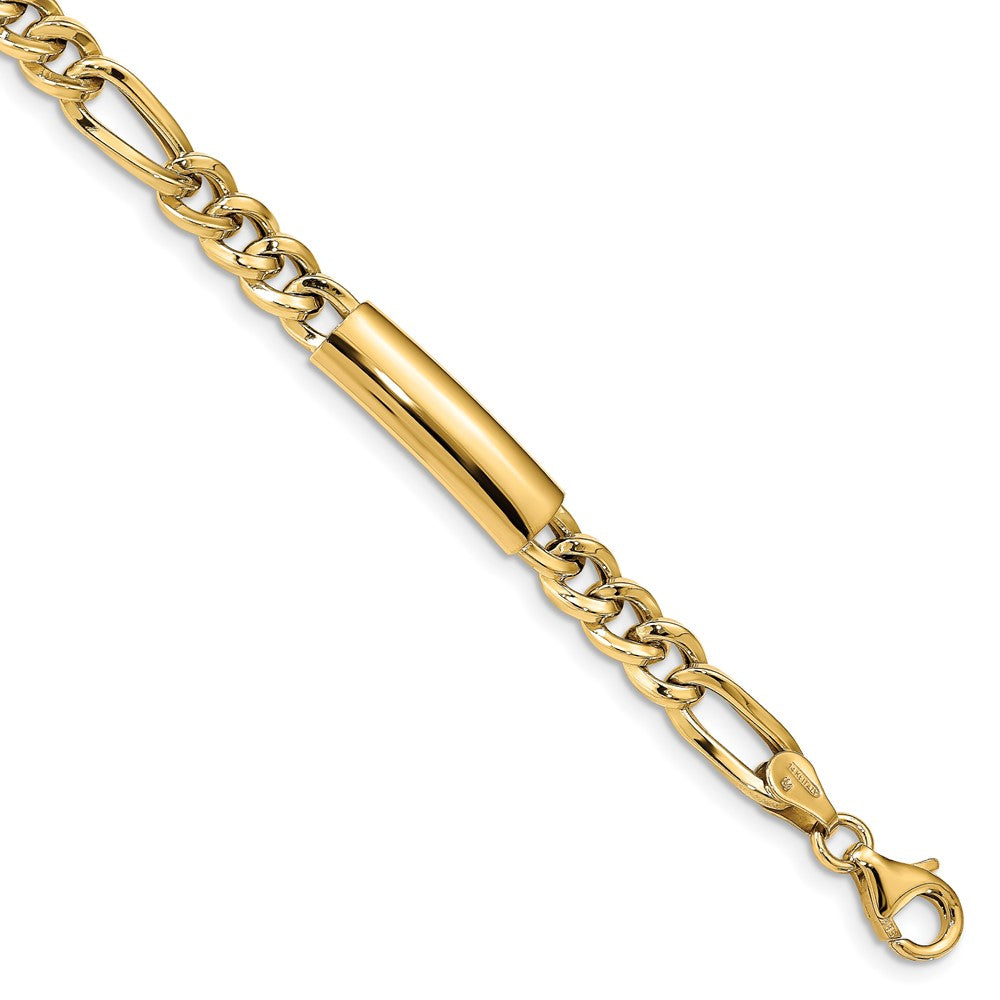 Men's Polished Fancy Link Bracelet 8.5" - 6.11mm