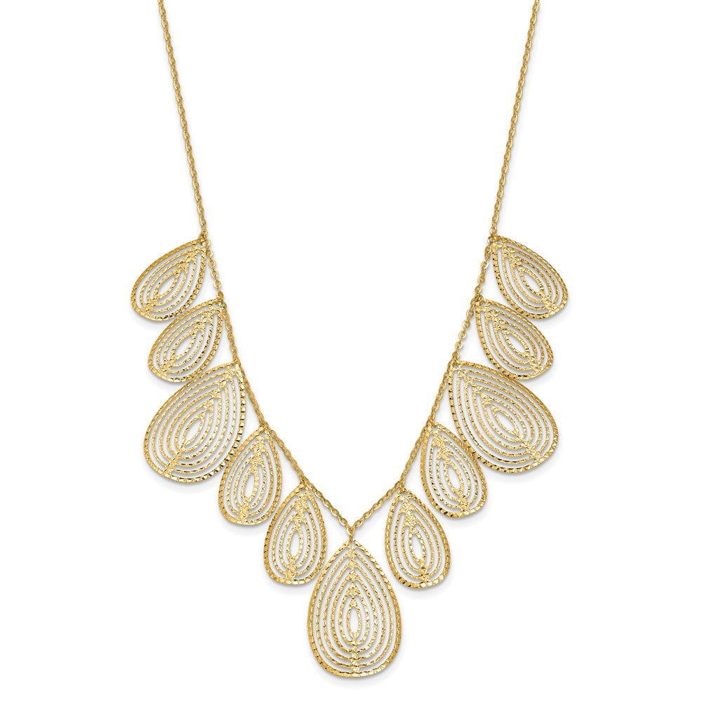 Polished D/C w/ 2in ext. Necklace