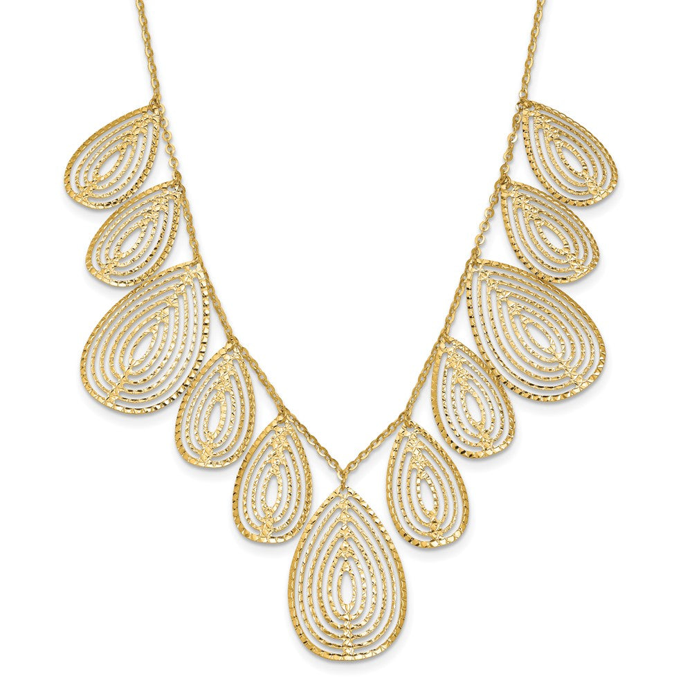 Polished D/C w/ 2in ext. Necklace