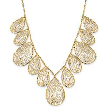 Polished D/C w/ 2in ext. Necklace