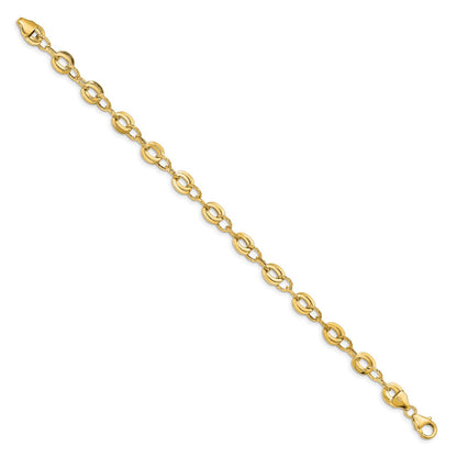 D/C Fancy Link Bracelet 7.5"