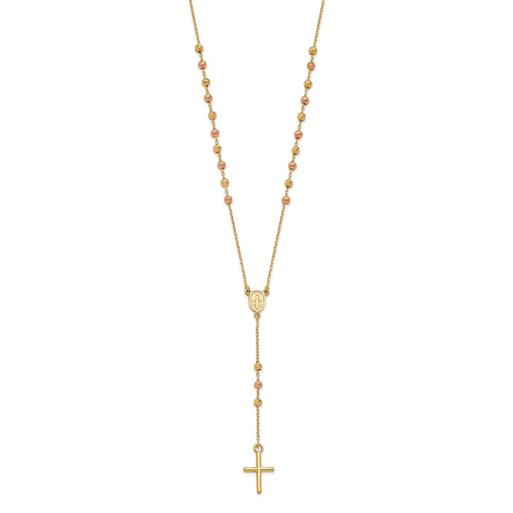 Cross Y-Drop w/1.25 ext. Necklace 16.5"