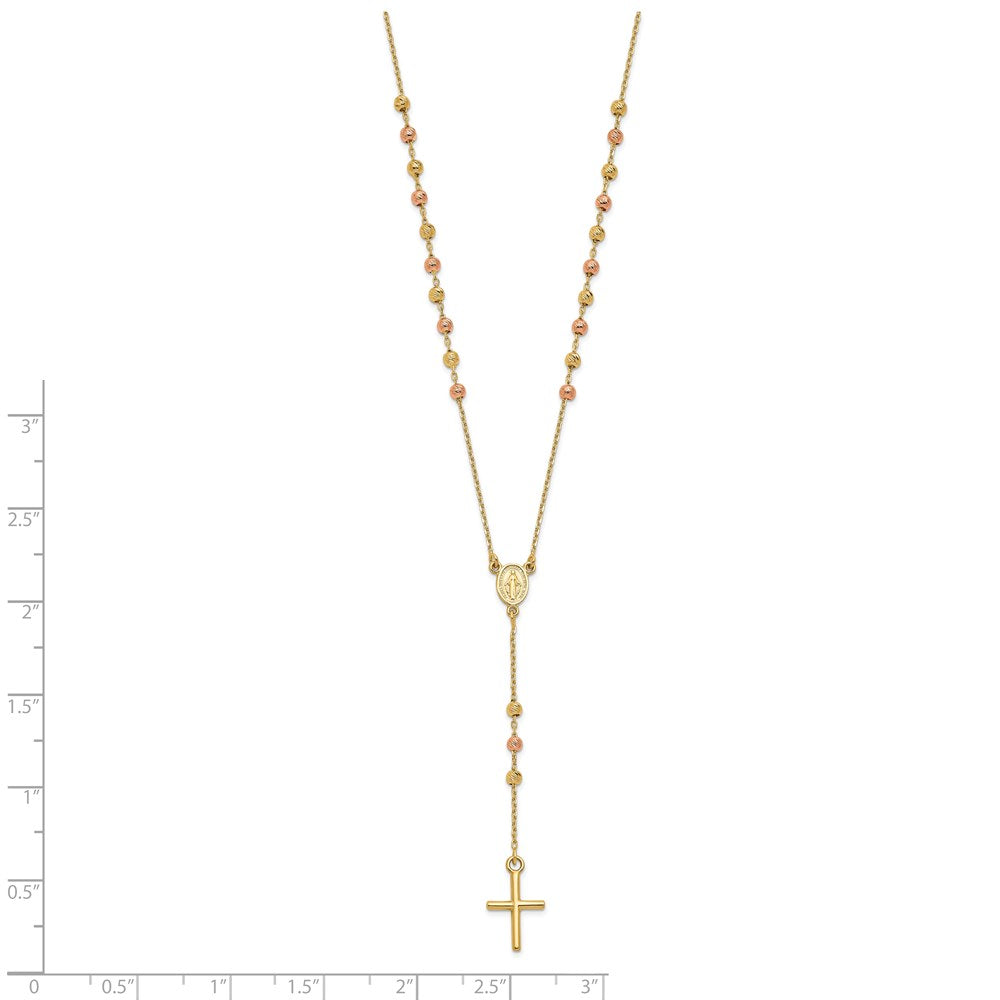 Cross Y-Drop w/1.25 ext. Necklace 16.5"