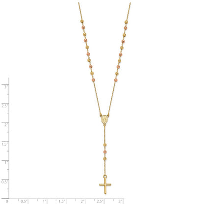 Cross Y-Drop w/1.25 ext. Necklace 16.5"