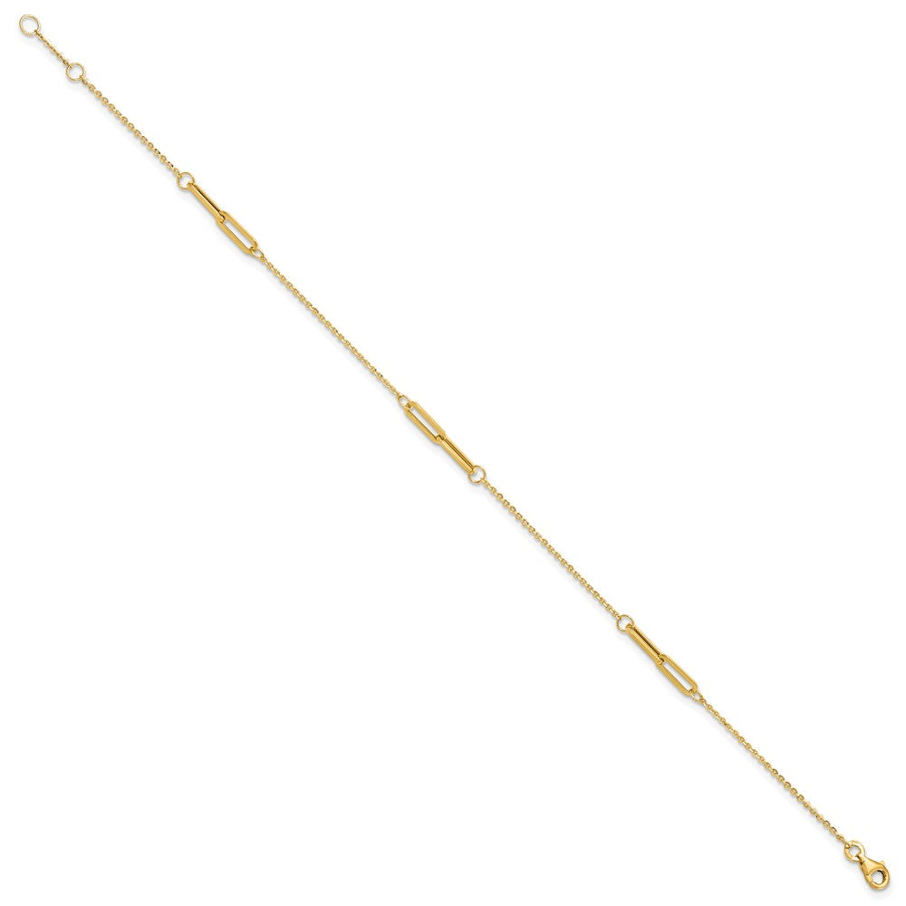 Polished w/ .5in ext. Anklet