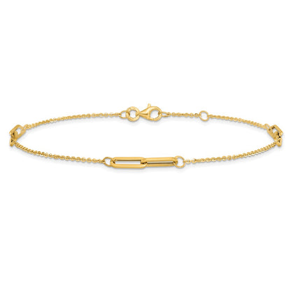 Polished w/ .5in ext. Anklet
