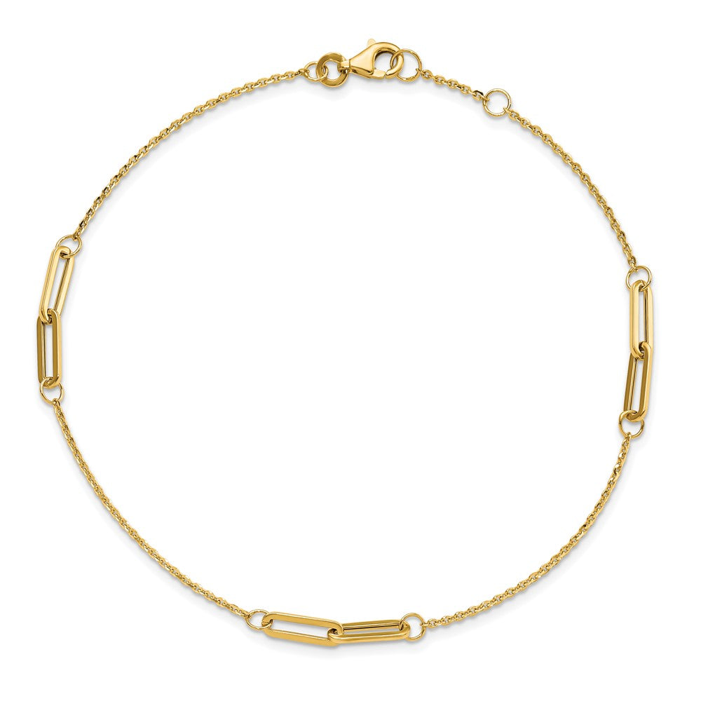 Polished w/ .5in ext. Anklet