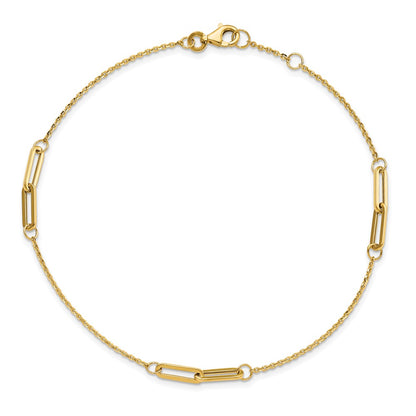 Polished w/ .5in ext. Anklet