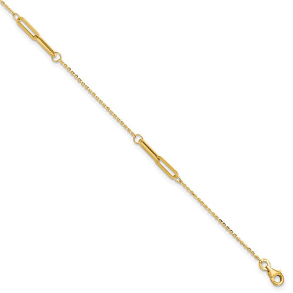 Polished w/ .5in ext. Anklet