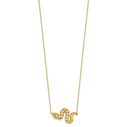 D/C Snake Necklace 17.75"