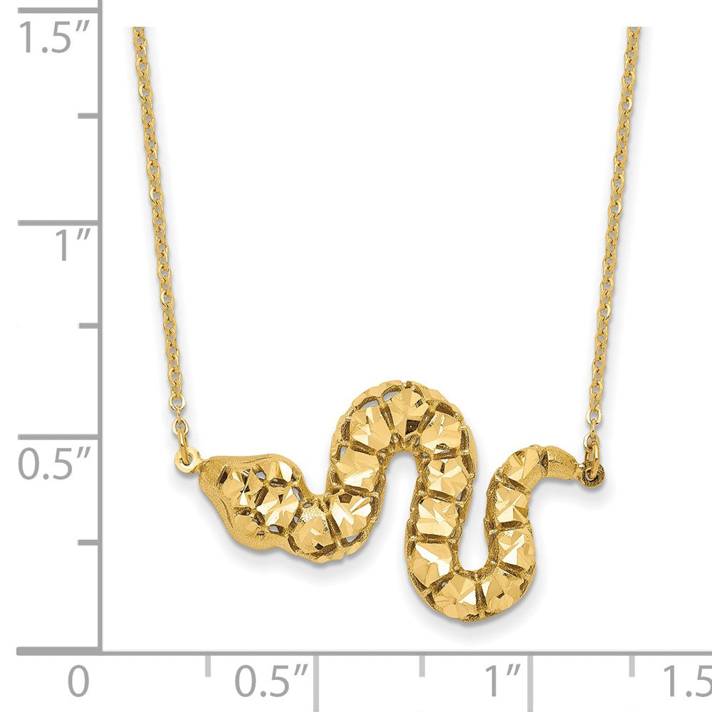 D/C Snake Necklace 17.75"