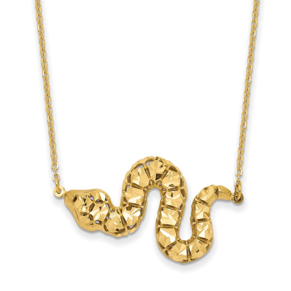 D/C Snake Necklace 17.75"