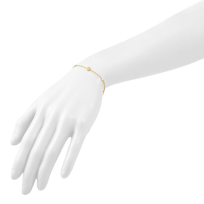 Polished Disc Bracelet 7.5"