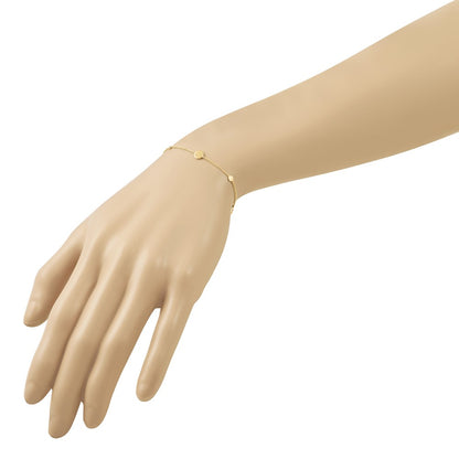 Polished Disc Bracelet 7.5"