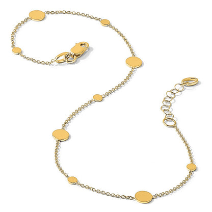 Polished Disc w/ 1in ext. Anklet