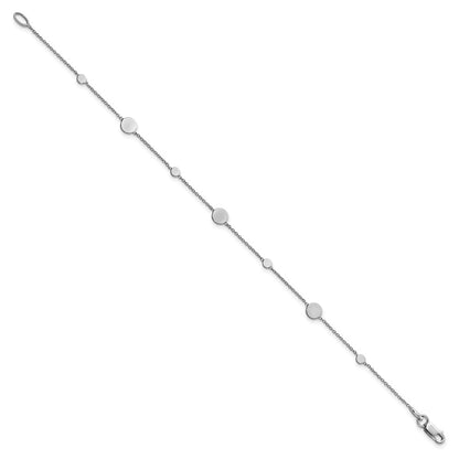 Polished Disc Bracelet 7.5"