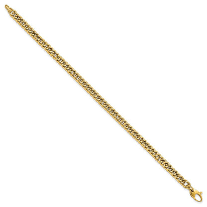 Polished Curb Link Bracelet 7.75" - 5.25mm