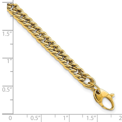Polished Curb Link Bracelet 7.75" - 5.25mm