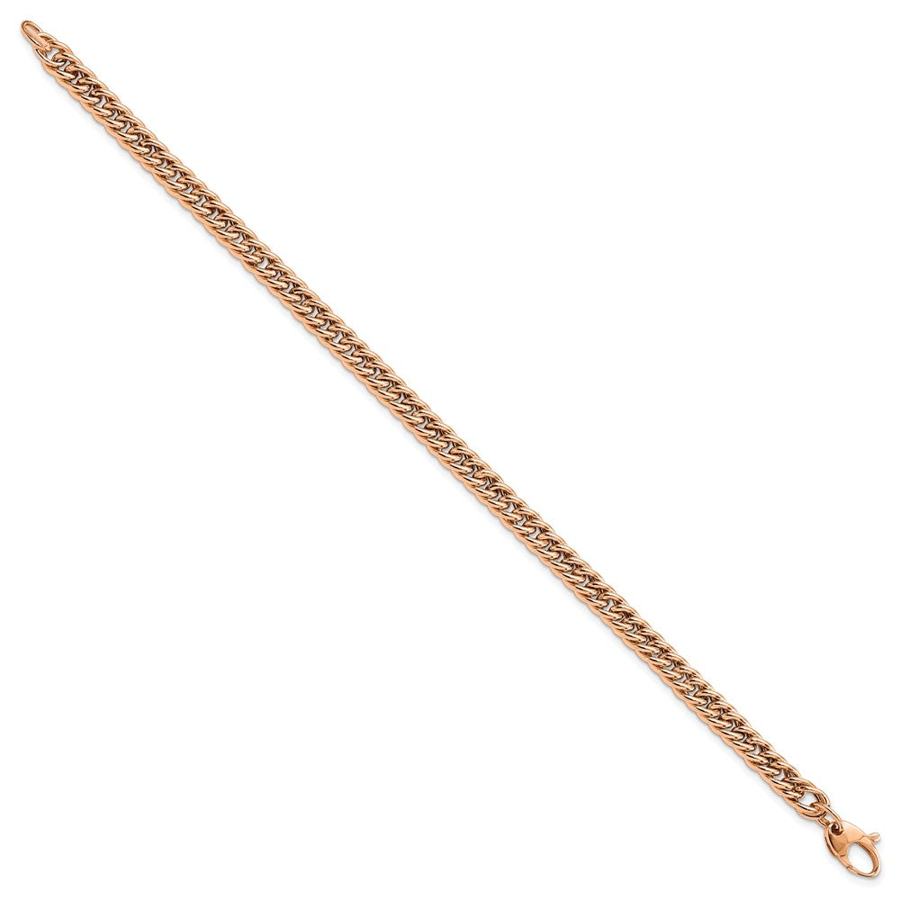 Polished Curb Link Bracelet 7.75" - 5.25mm