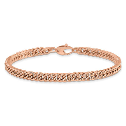 Polished Curb Link Bracelet 7.75" - 5.25mm