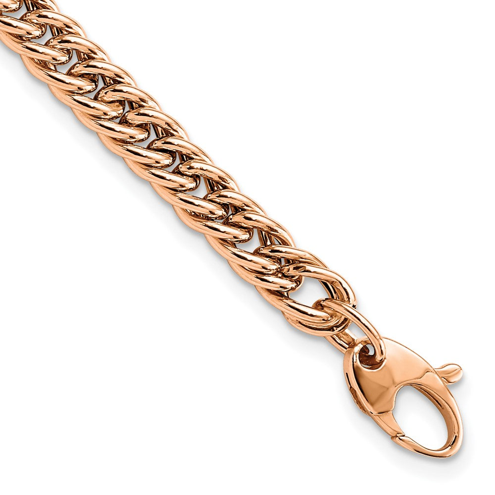Polished Curb Link Bracelet 7.75" - 5.25mm