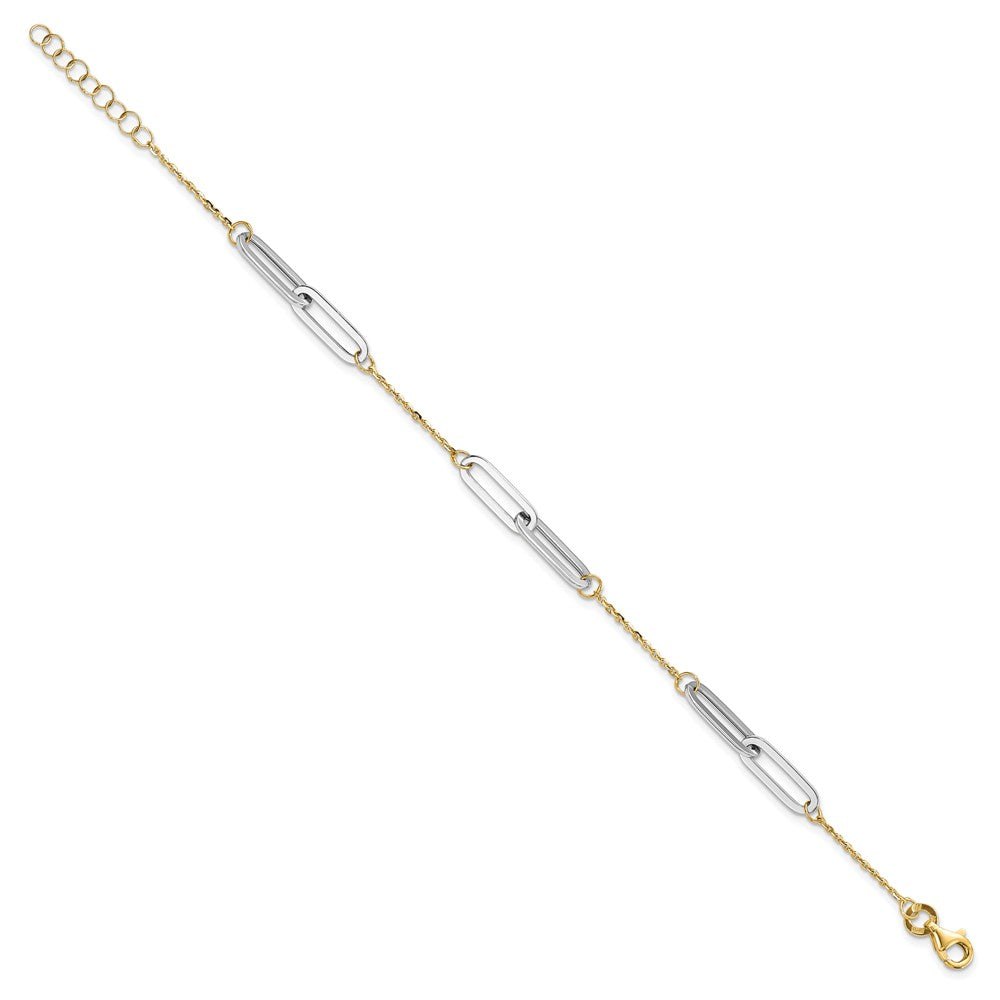 Polished w/1in ext. Bracelet - 3.06g