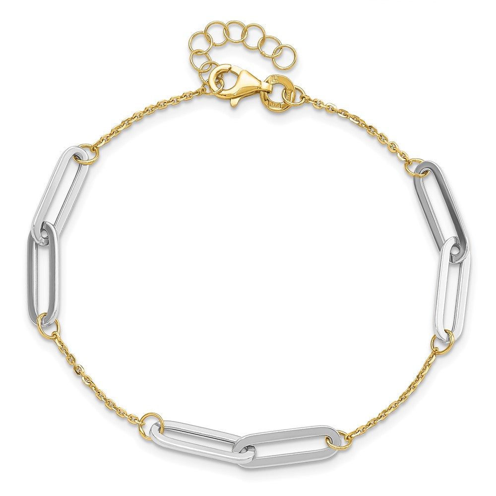 Polished w/1in ext. Bracelet - 3.06g