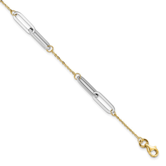 Polished w/1in ext. Bracelet - 3.06g