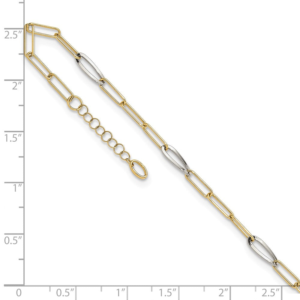 Fancy Link with 1in. ext Anklet