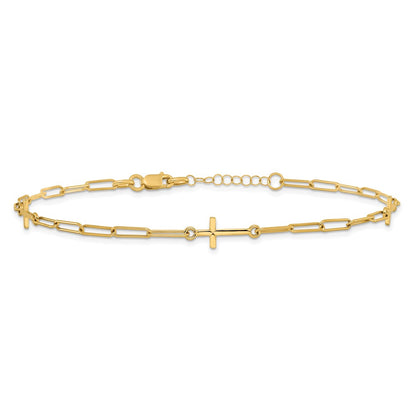 Cross Link with 1in. ext Anklet