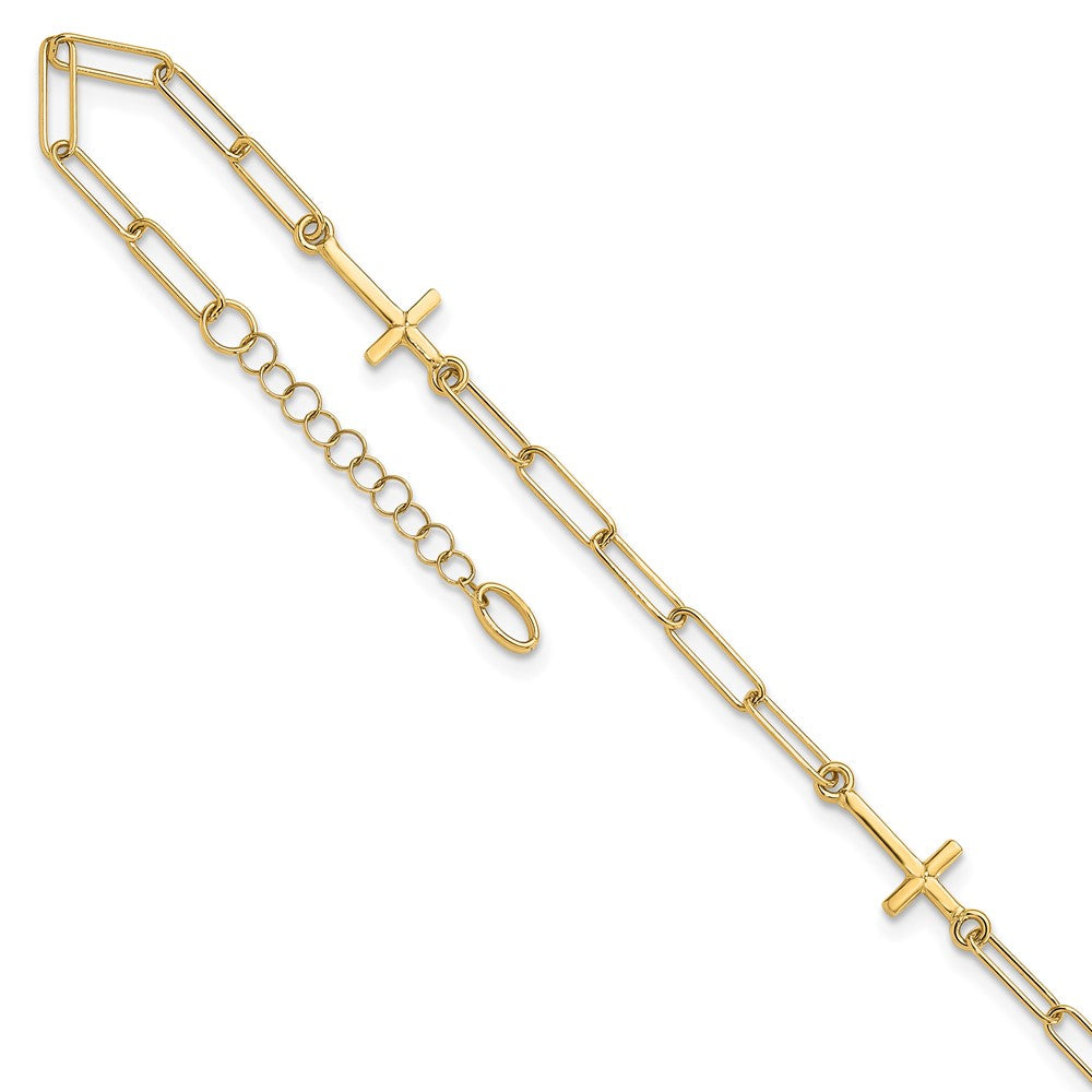 Cross Link with 1in. ext Anklet