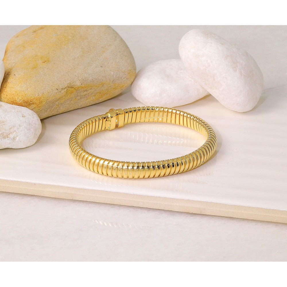 Polished 7.5mm Domed Bracelet 7"