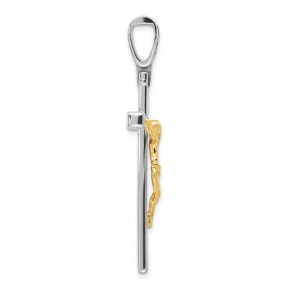 Polished Crucifix Pendant - 27.33mm