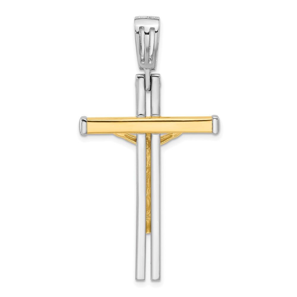 Polished Crucifix Pendant - 27.33mm