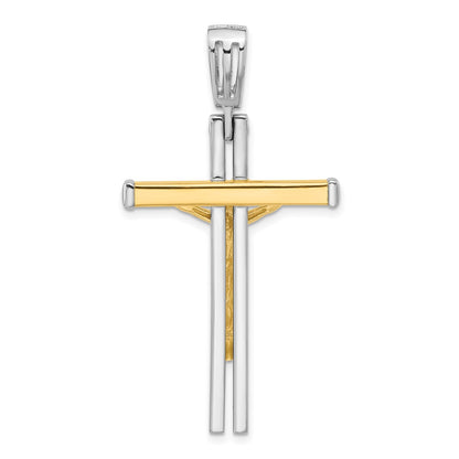 Polished Crucifix Pendant - 27.33mm