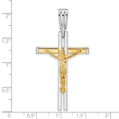 Polished Crucifix Pendant - 27.33mm