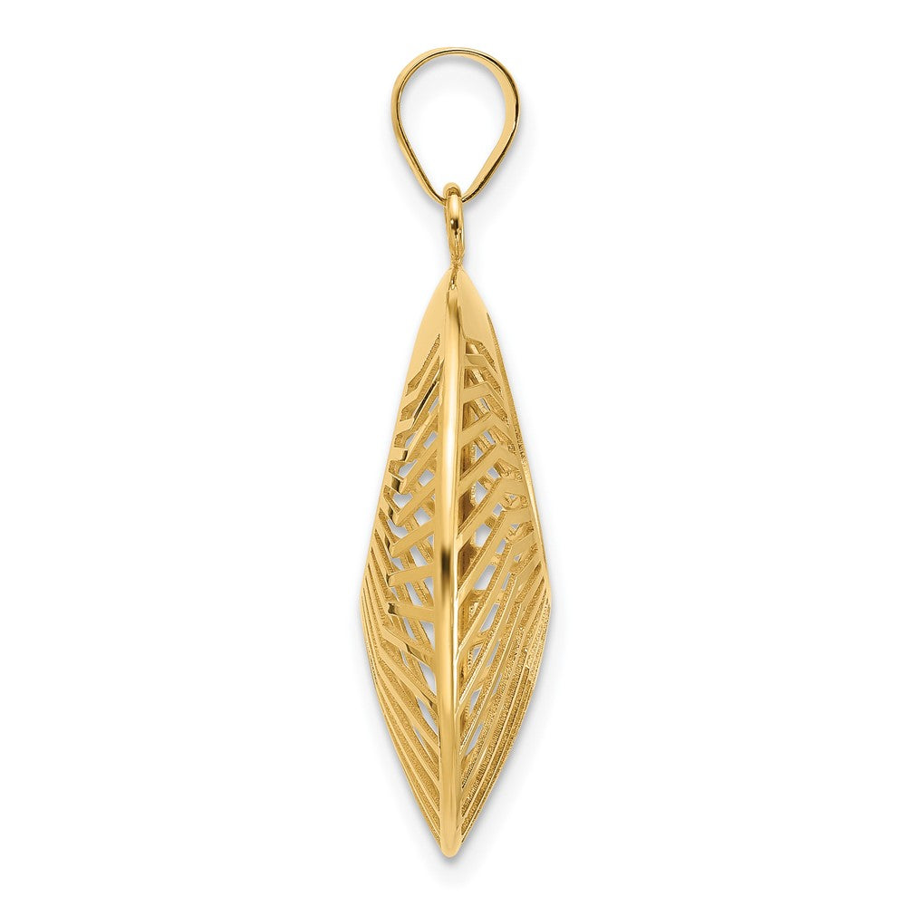 Polished Hollow Fancy Pendant