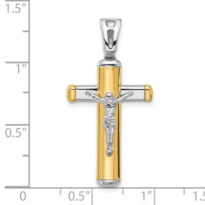 Polished Crucifix Pendant - 17.8mm