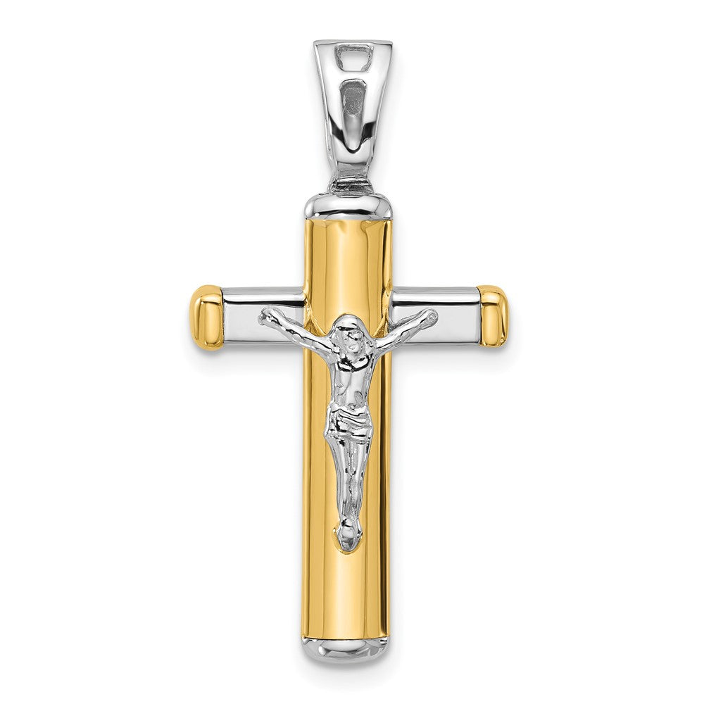 Polished Crucifix Pendant - 17.8mm