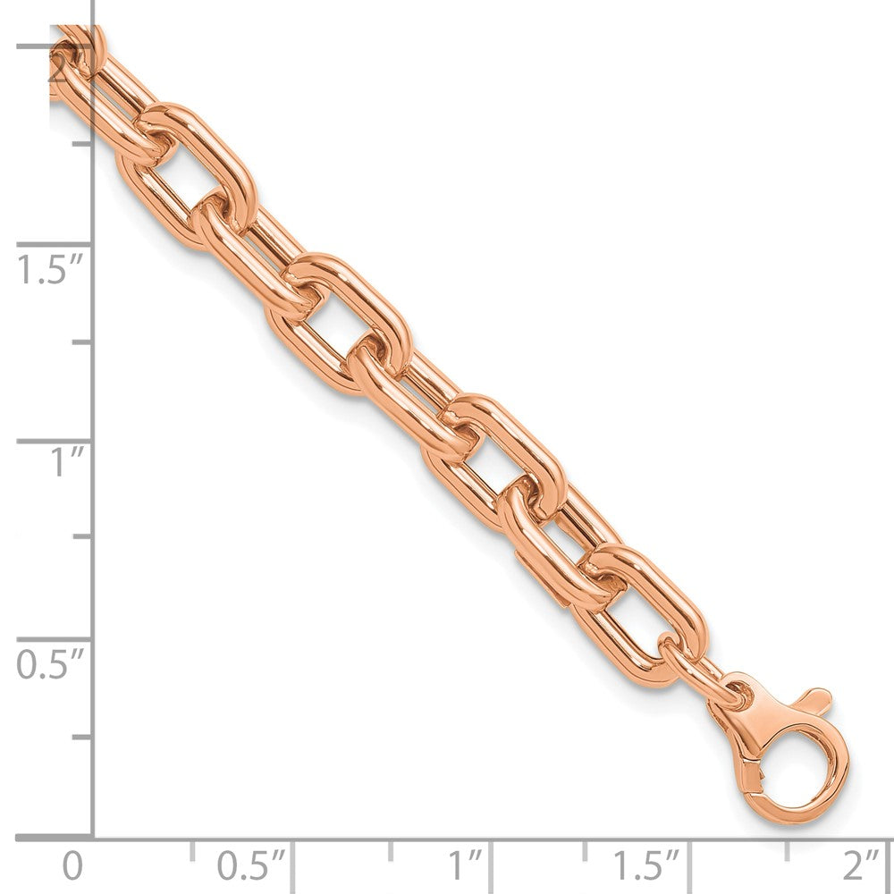 Polished Fancy Link Bracelet 7.5" - 6.5mm