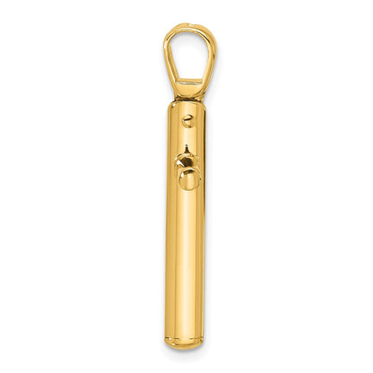 Polished Cross Pendant - 20.91mm