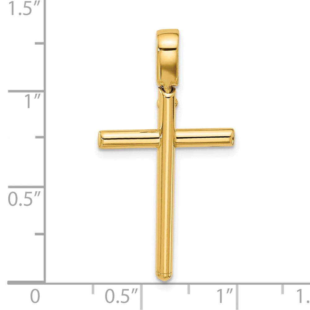 Polished Cross Pendant - 20.91mm