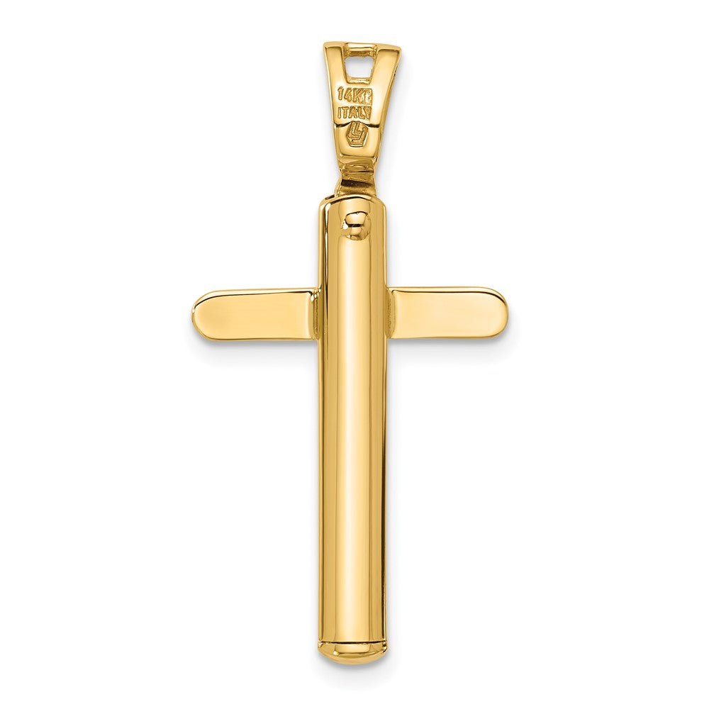 Polished Cross Pendant - 21.59mm