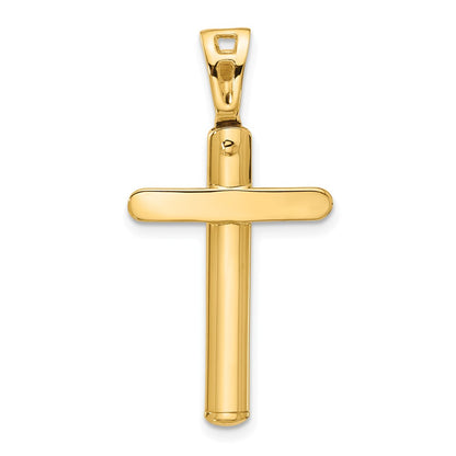 Polished Cross Pendant - 21.59mm