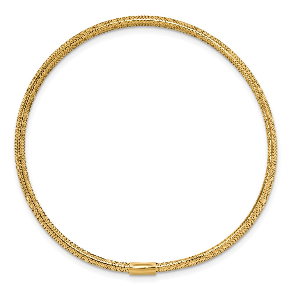 Polished Stretch Slip on Bracelet